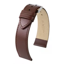   Hirsch Unisex Umbria L NQR Leder Fasern óraszíj - 13720210-2-18