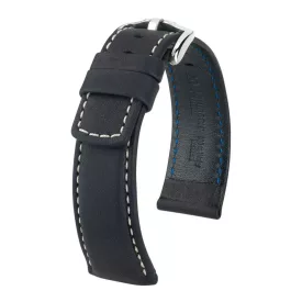 Hirsch Unisex Mariner L Borjúbőr óraszíj - 14502150-2-18