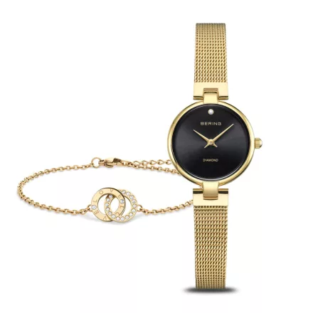 Bering Classic női karóra Ø 24 mm Típus: 17724-332-GWP