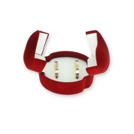 18506-15Z - Amore plüss karikagyűrűs doboz