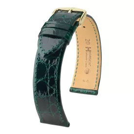   Hirsch Női Genuine Croco M Kajmánbőr óraszíj - 18900840-1-12