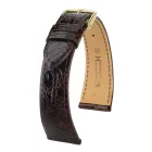 Hirsch Unisex Genuine Croco L Kajmán bőr óraszíj - 18920810-1-17