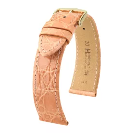   Hirsch Unisex Genuine Croco L Kajmánbőr óraszíj - 18920822-1-18