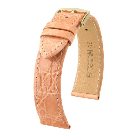 Hirsch Unisex Genuine Croco L Kajmánbőr óraszíj - 18920822-1-18