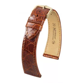   Hirsch Unisex Genuine Croco L Kajmán bőr óraszíj - 18920870-1-18