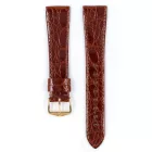 Hirsch Unisex Genuine Croco L Kajmán bőr óraszíj - 18920870-1-18