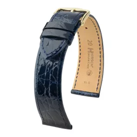   Hirsch Unisex Genuine Croco L Kajmánbőr óraszíj - 18920880-1-18
