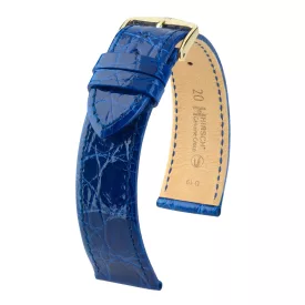   Hirsch Unisex Genuine Croco L Kajmánbőr óraszíj - 18920885-1-18