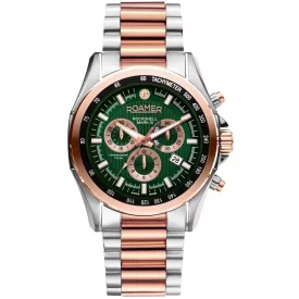   Roamer Rockshell Mark III Chrono férfi elemes kvarc karóra ⌀ 44 mm Modell: 220837 49 75 20