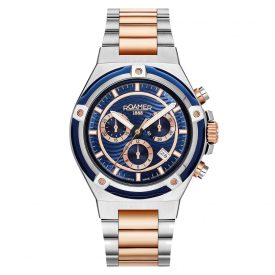   Roamer Tempomaster férfi elemes kvarc karóra ⌀ 43 mm Modell: 221837 49 45 20