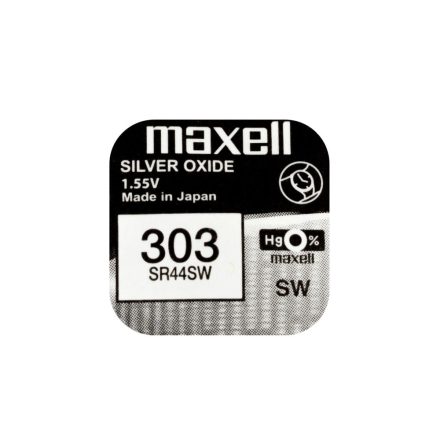Maxell óra gombelem 303-SR44SW-V303