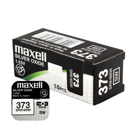 Maxell óra gombelem 373-SR916SW 10db-os csomag