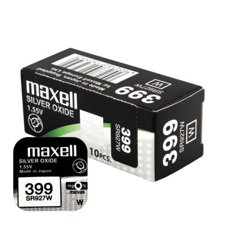 Maxell óra gombelem 399-SR927W 10db-os csomag