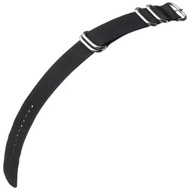   Hirsch Férfi X-Treme bracelet - Black Szövet - Textil óraszíj - 40306050-2-20