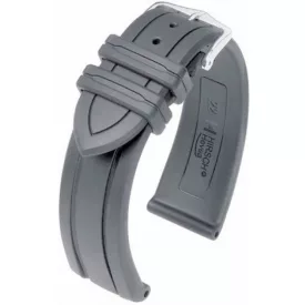 Hirsch Unisex Hevea NQR Kautschuk óraszíj - 40458830-2-18