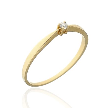 Gyémánt kővel díszített női Moon Diamond gyűrű - 50-00552L-1250F-52