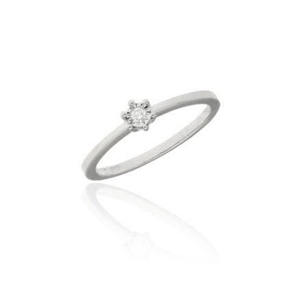 Gyémánt és kővel díszített női Moon Diamond gyűrű - 50-01223-1255F-54