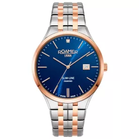   Roamer Slim-Line férfi elemes kvarc karóra ⌀ 40 mm Modell: 864833 49 45 50