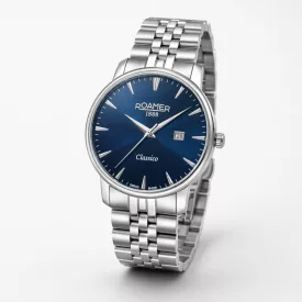   Roamer Classico férfi elemes kvarc karóra ⌀ 40 mm Modell: 971856 41 45 50