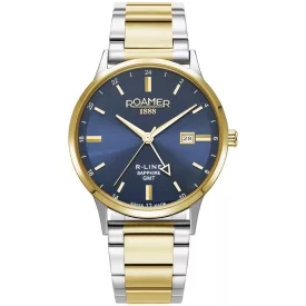   Roamer R-Line GMT férfi elemes kvarc karóra ⌀ 42 mm Modell: 990987 47 45 05