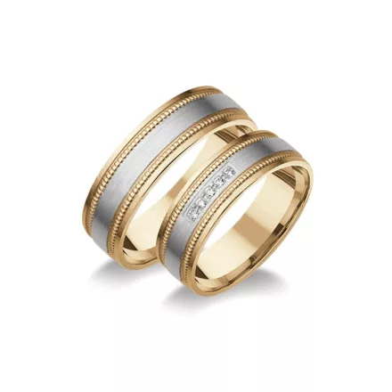 14K karikagyűrű A-1069-V-F