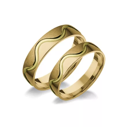 14K karikagyűrű A-1129-V-S