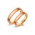 14K karikagyűrű A-6-V