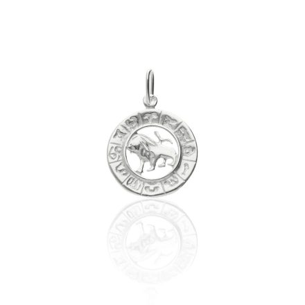 925-ös ezüst oroszlán horoszkóp medál - AG1-1-2-05-170