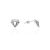 AG116292 - Ezüst beszúrós stekkeres figurás mintájú női fülbevaló