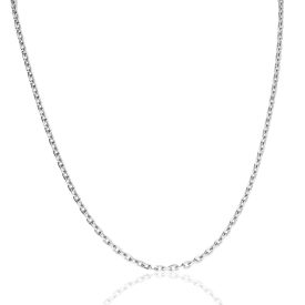 AG119560 - Ezüst nyaklánc 55 cm hosszú anker minta