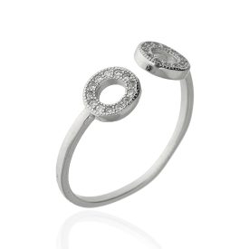 AG122586 - Ezüst női gyűrű Méret: 63