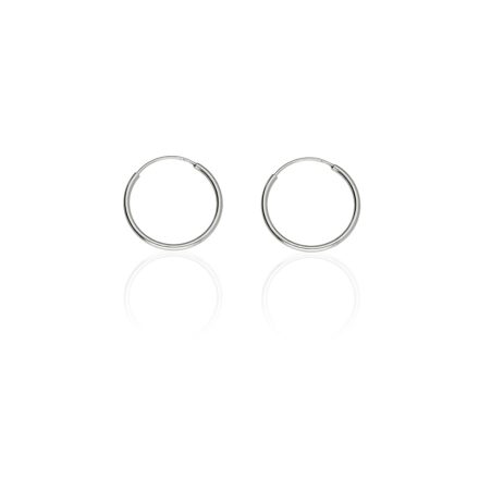 AG122851 - Ezüst karika fülbevaló pár Átmérő: Ø 20 mm