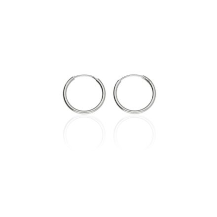 AG122853 - Ezüst karika fülbevaló pár Átmérő: Ø 18 mm