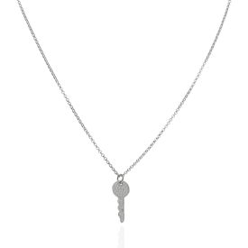   AG122961 - Ezüst nyaklánc kulcs medállal Hossz: 42 - 45 cm