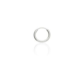   AG123186 - Ezüst karika fülbevaló pár Átmérő: Ø 13 mm