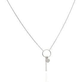 AG123322 - Ezüst nyaklánc medállal Hossz: 42 - 45 cm