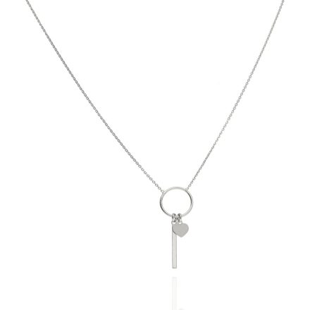 AG123322 - Ezüst nyaklánc medállal Hossz: 42 - 45 cm