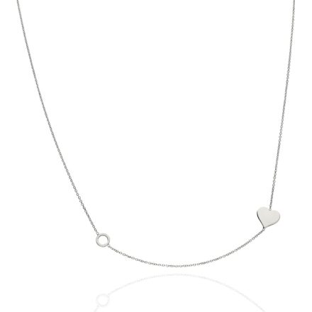 AG123325 - Ezüst nyaklánc medállal Hossz: 42 - 45 cm