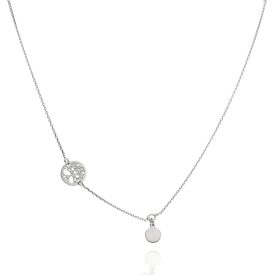 AG123416 - Ezüst nyaklánc medállal Hossz: 42 - 45 cm