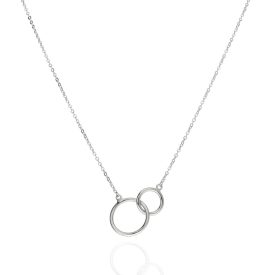 - Ezüst nyaklánc medállal Hossz: 42 - 45 cm