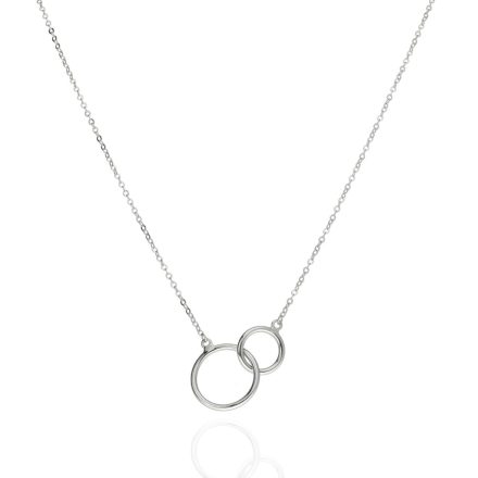 - Ezüst nyaklánc medállal Hossz: 42 - 45 cm