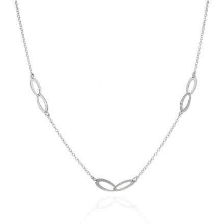 - Ezüst nyaklánc medállal Hossz: 42 - 45 cm