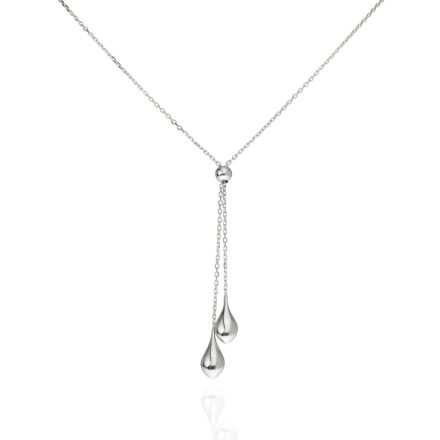 - Ezüst nyaklánc medállal Hossz: 42 - 45 cm