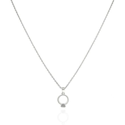 - Ezüst nyaklánc medállal Hossz: 42 - 45 cm