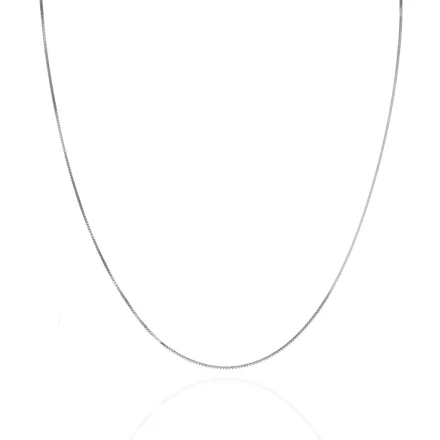 AG123840 - Ezüst Kocka nyaklánc Hossz: 45 cm
