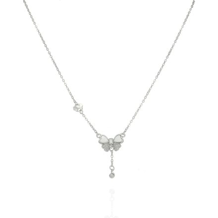 - Ezüst nyaklánc medállal Hossz: 42 - 45 cm