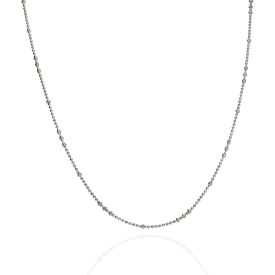 AG124123 - Ezüst Gömbök nyaklánc Hossz: 45 cm