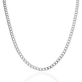 AG124444 - Ezüst Kocka nyaklánc Hossz: 50 cm