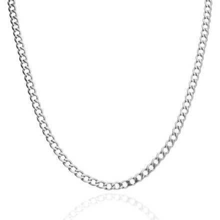 AG124444 - Ezüst Kocka nyaklánc Hossz: 50 cm