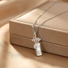 AG124485 - Ezüst golfbag medál